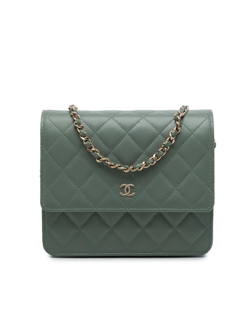 Chanel Square Wallet On Chain Quilted #370967C28B